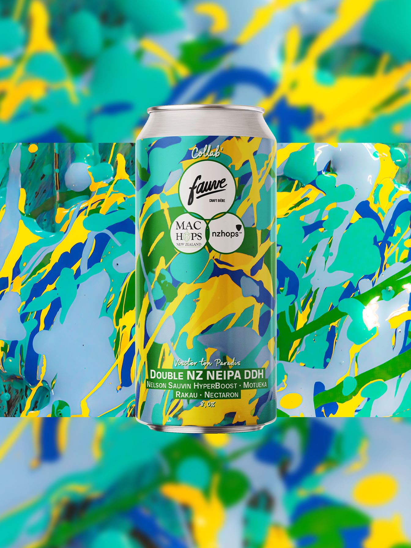 Fauve Visiter ton Paradis double NEIPA 44 cl 8 %