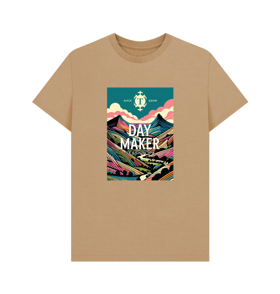 Thornbridge Daymaker t-skjorte svart M økologisk