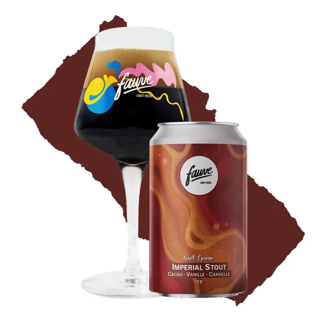 Fauve Nuit Épicée imperial stout øl 33 cl 12%
