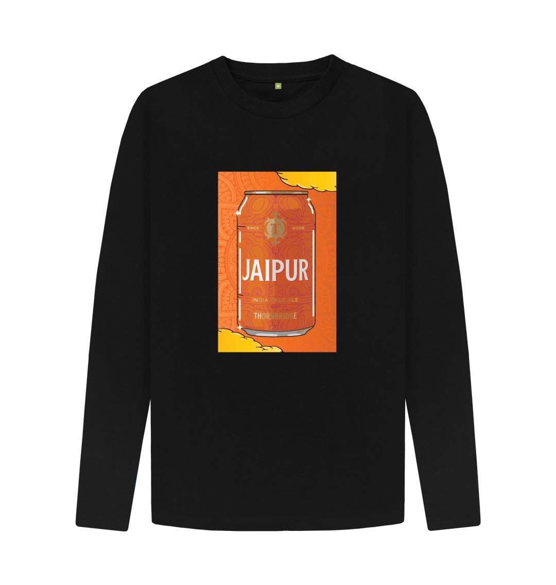 Thornbridge Jaipur TT Can langermet t-skjorte svart