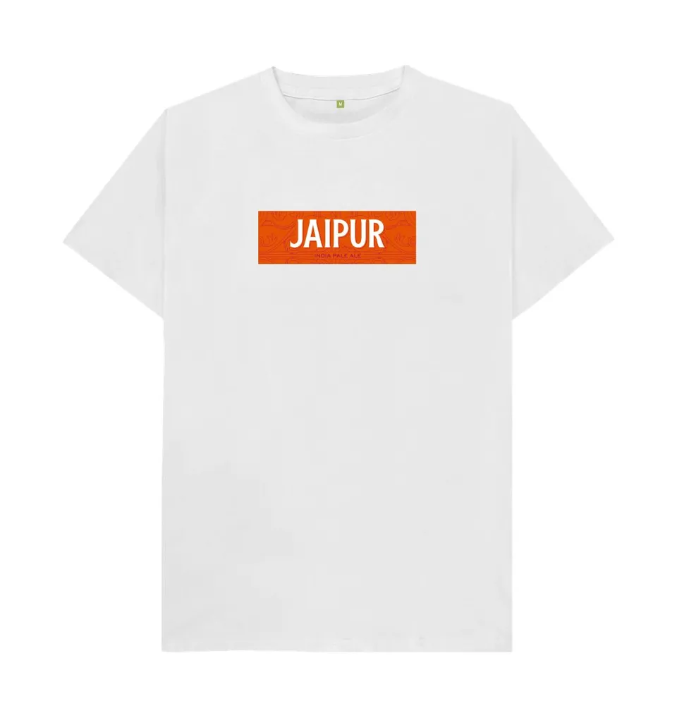 Thornbridge Jaipur Boxed Logo t-skjorte svart bomull