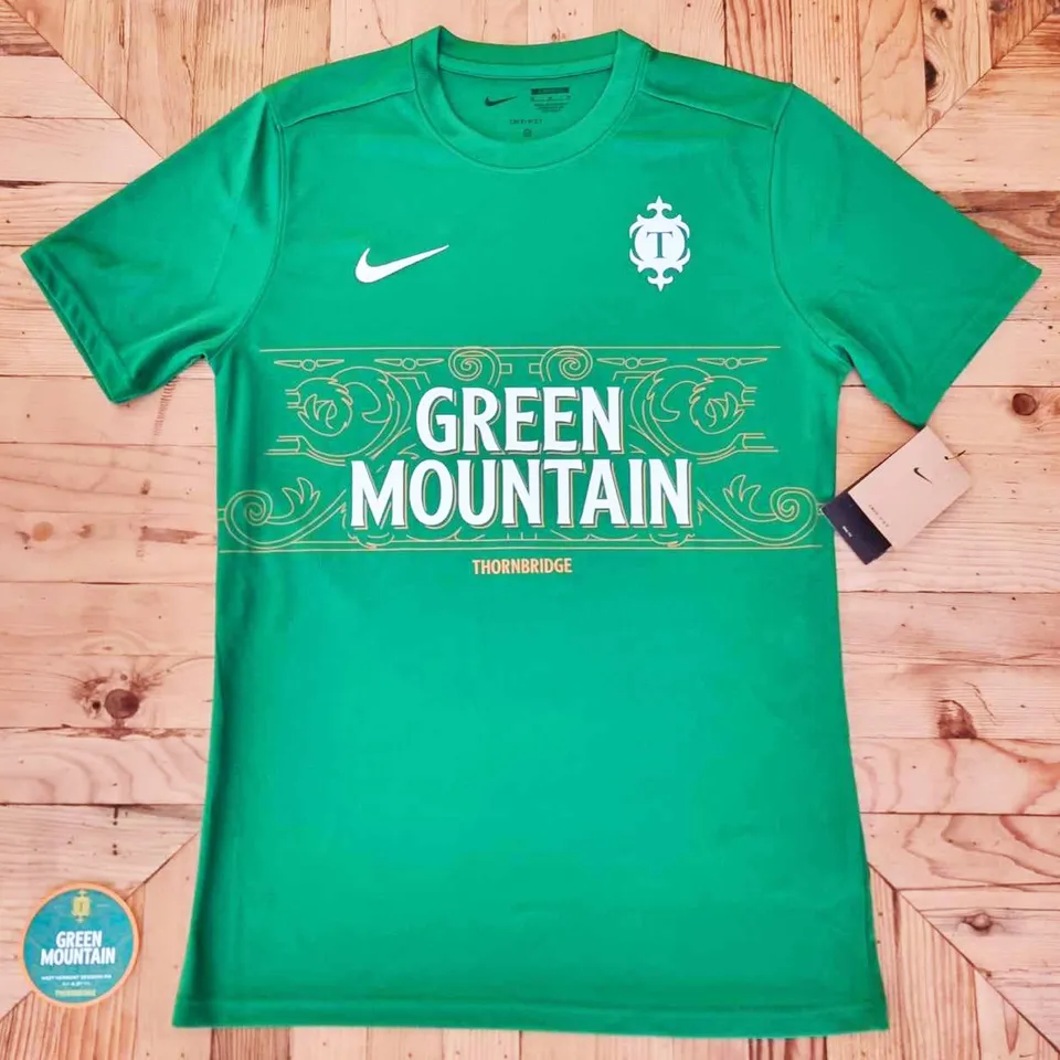 Thornbridge Green Mountain Nike fotballtrøye Dri-FIT svett
