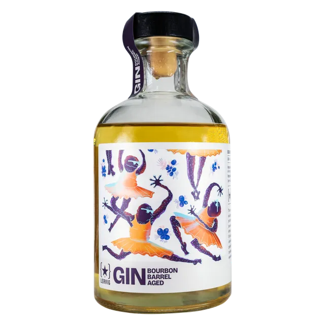 Lervig Gin øl 33 cl boks fatpreget