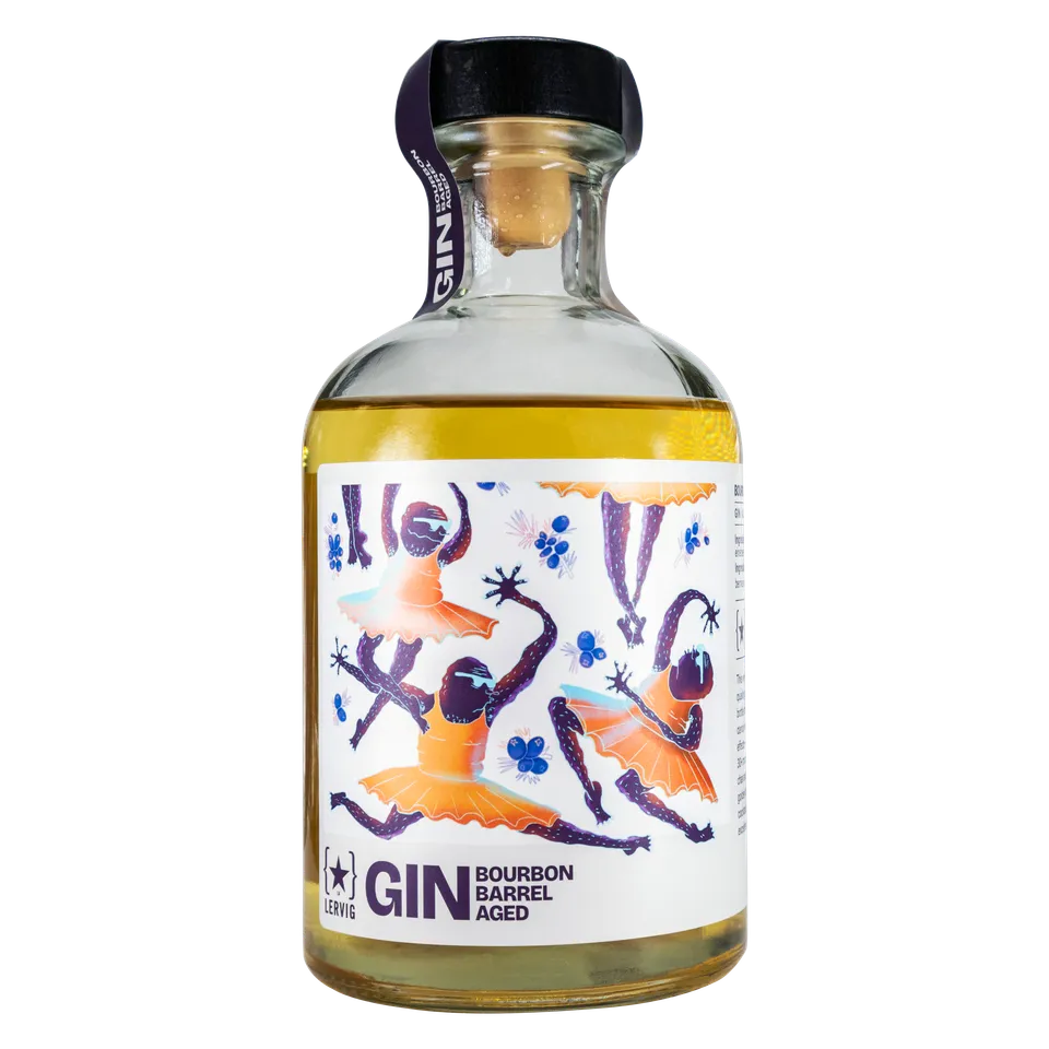Lervig Gin øl 33 cl boks fatpreget