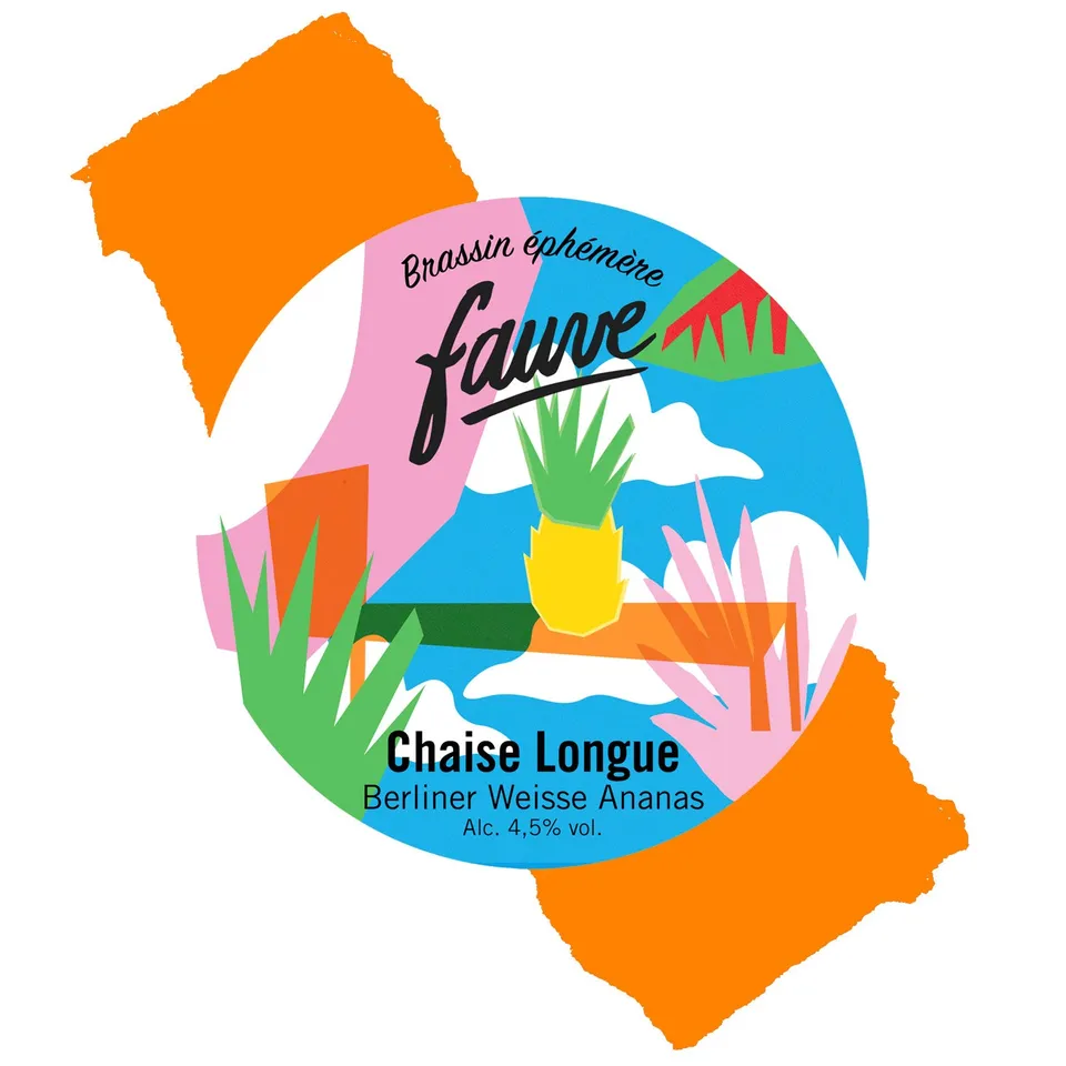Fauve Chaise Longue berliner weisse ananas 4,5%