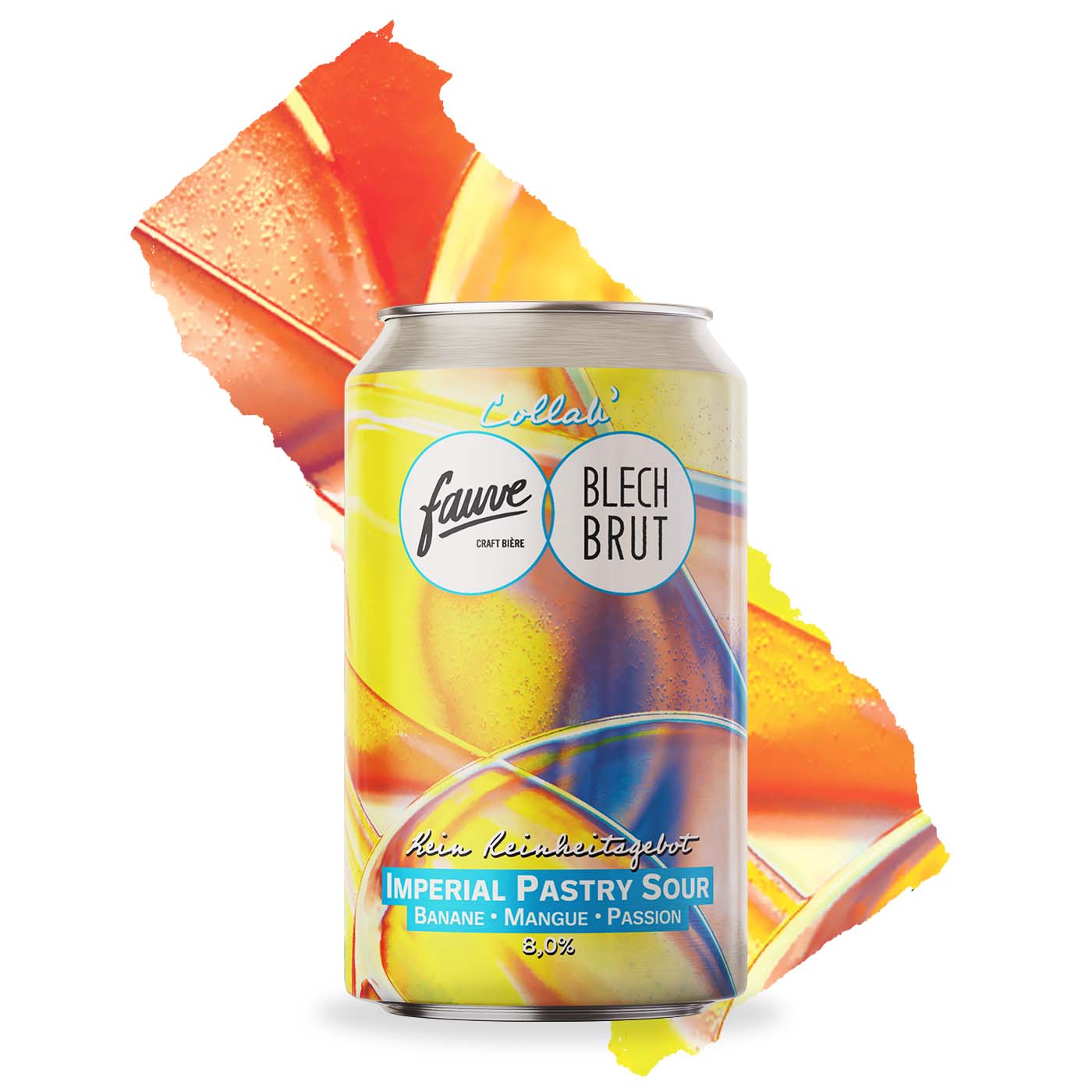 Fauve Kein Reinheitsgebot sour øl boks 33cl 8,0% mango