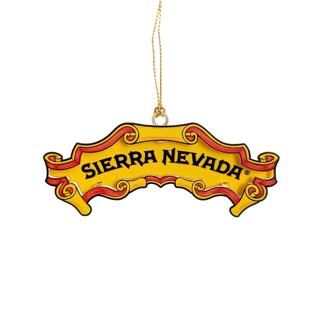 Sierra Nevada Banner juletrepynt i messing