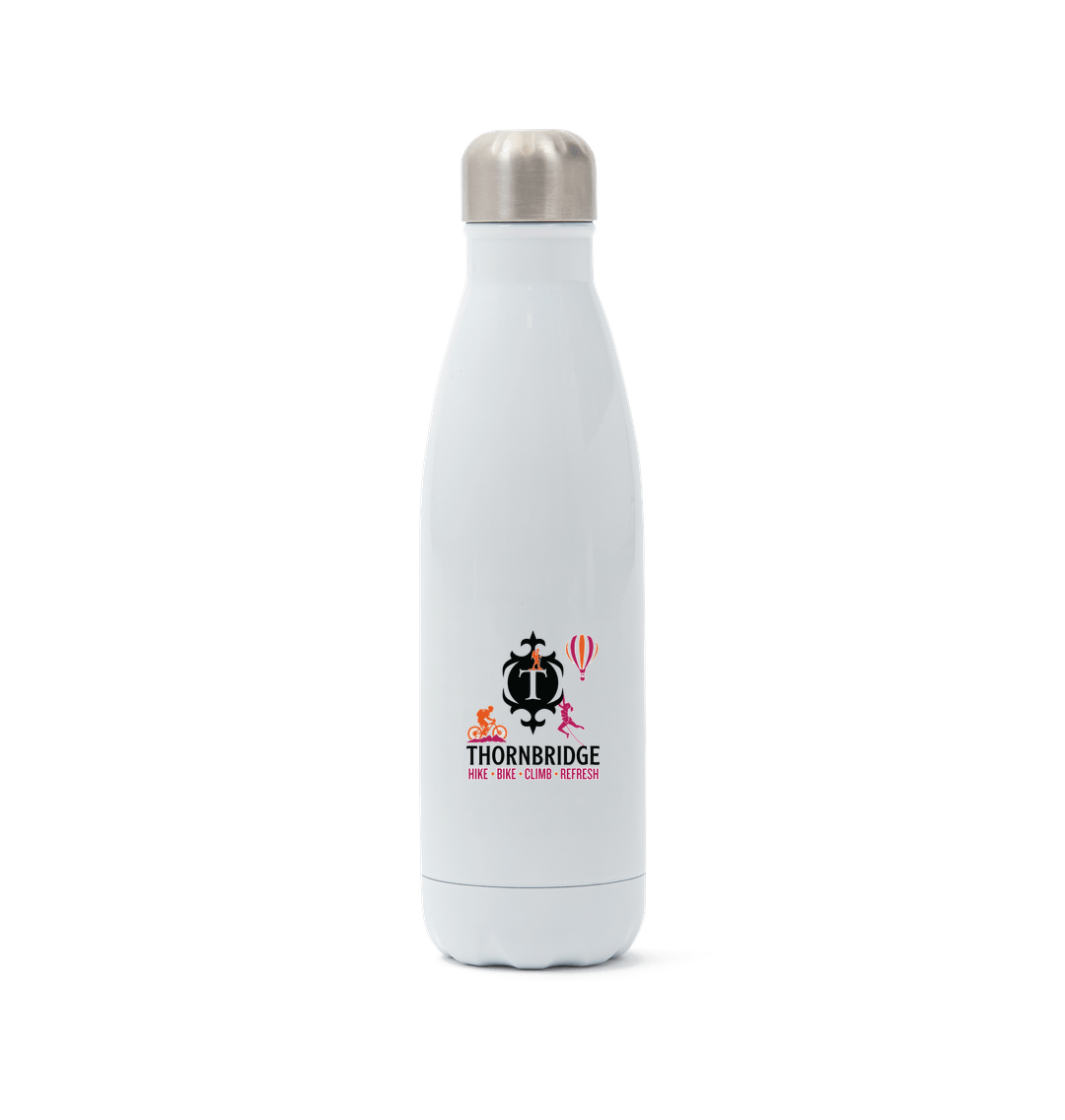 Thornbridge Hike Bike Climb Refresh vannflaske 500 ml hvit