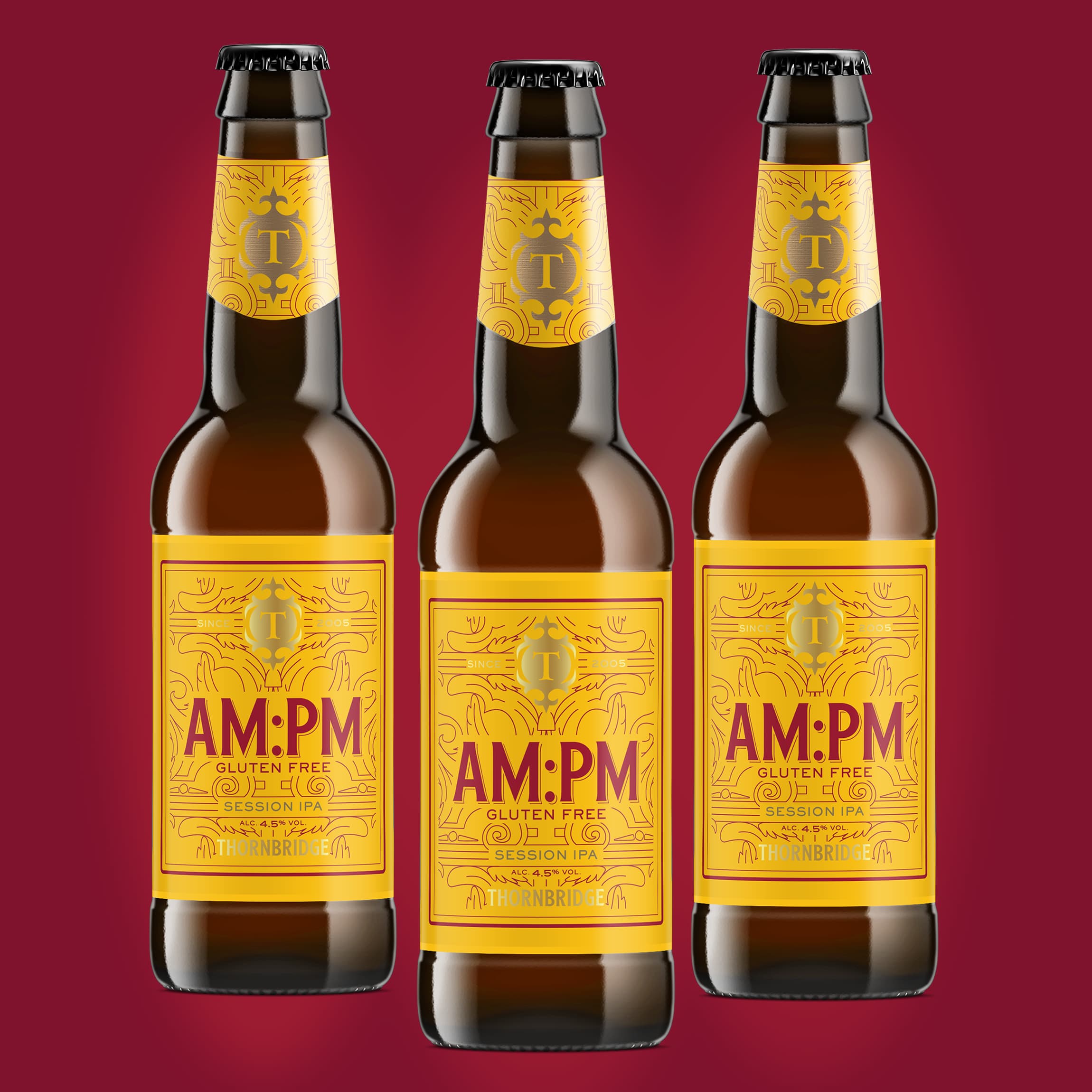 Thornbridge AM:PM session IPA øl 330 ml flaske glutenfri