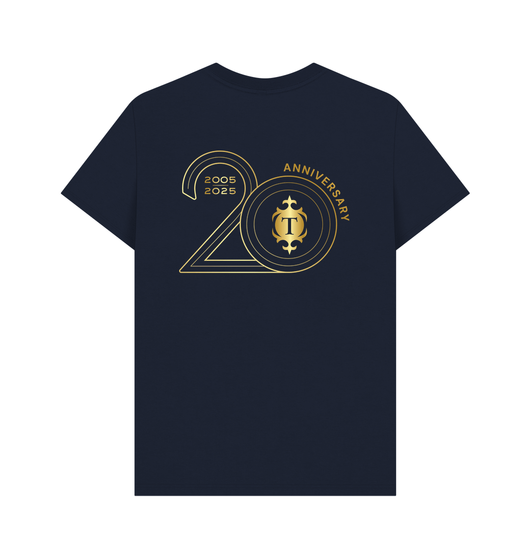 Thornbridge 20th Anniversary Gold Logo t-skjorte svart