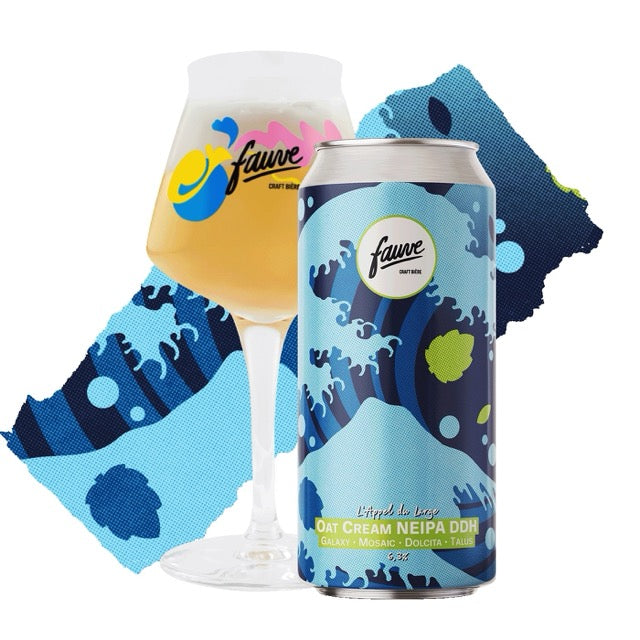 Fauve L'Appel du Large oat cream NEIPA 44cl 6,3%