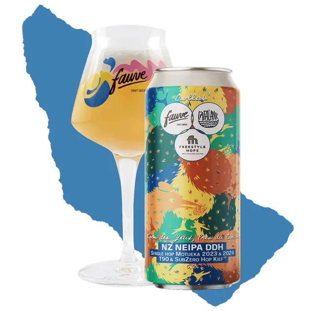 Fauve Loin des Yeux NZ NEIPA øl 44 cl boks motueka