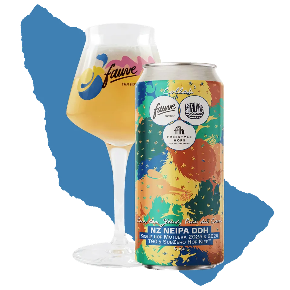 Fauve Loin des Yeux NZ NEIPA øl 44 cl boks motueka