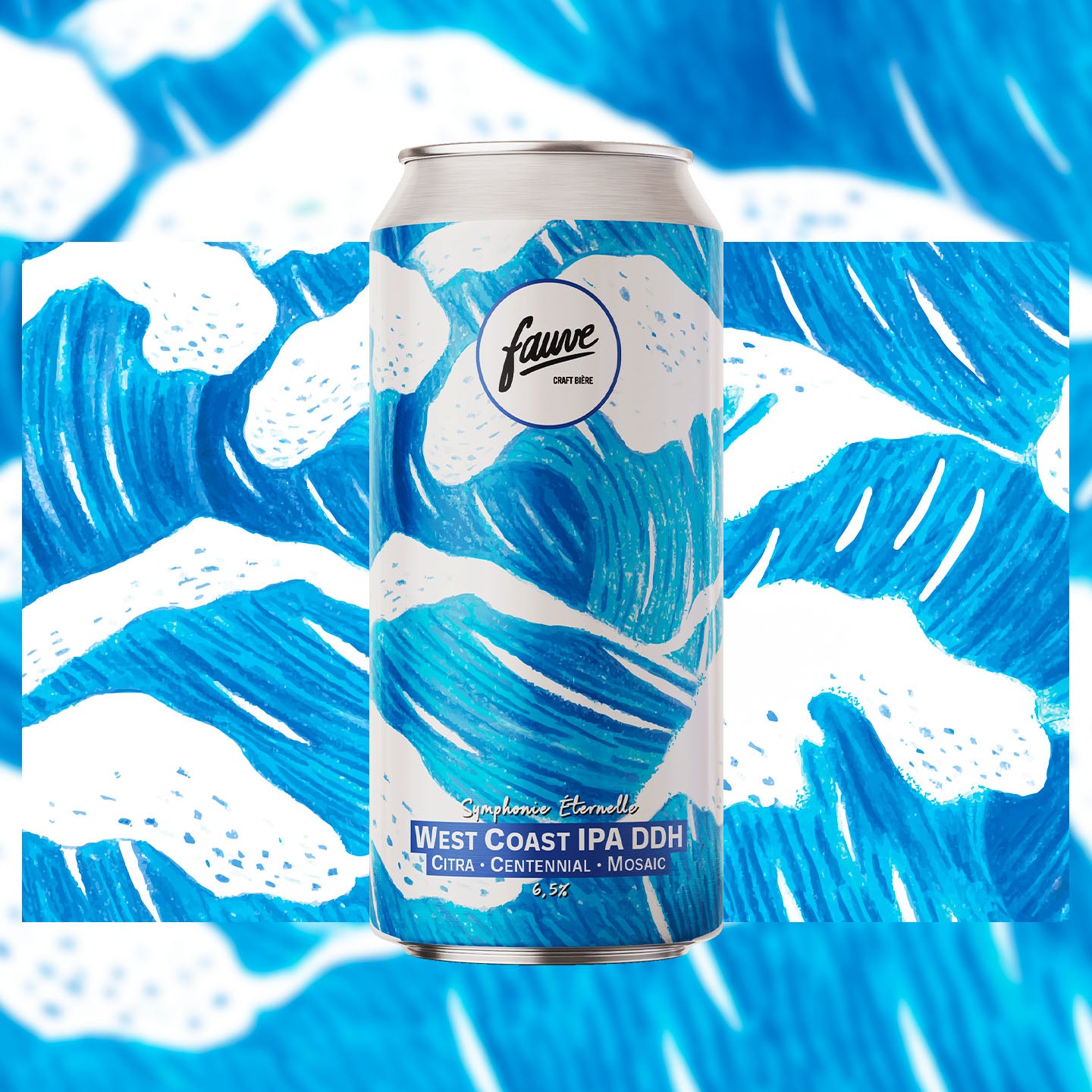 Fauve Symphonie Éternelle øl boks 44cl West Coast IPA