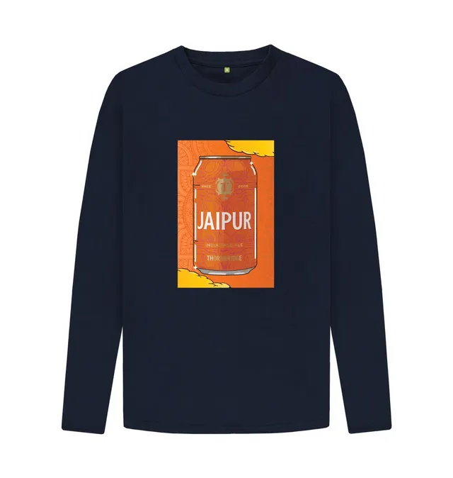 Thornbridge Jaipur TT Can langermet t-skjorte svart