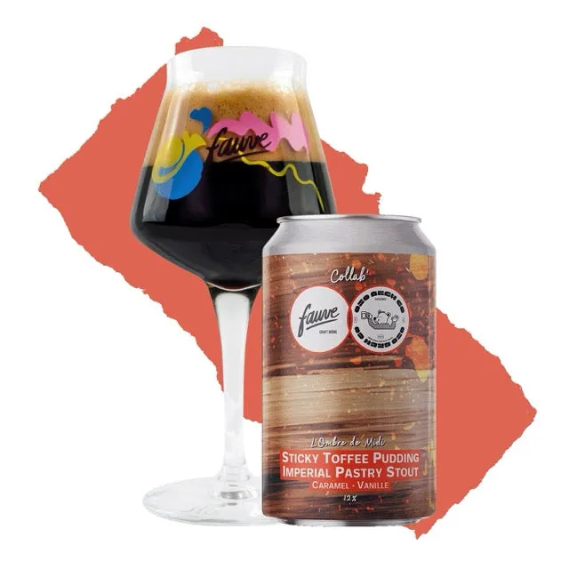 Fauve L'Ombre de Midi pastry stout boks 33 cl karamell