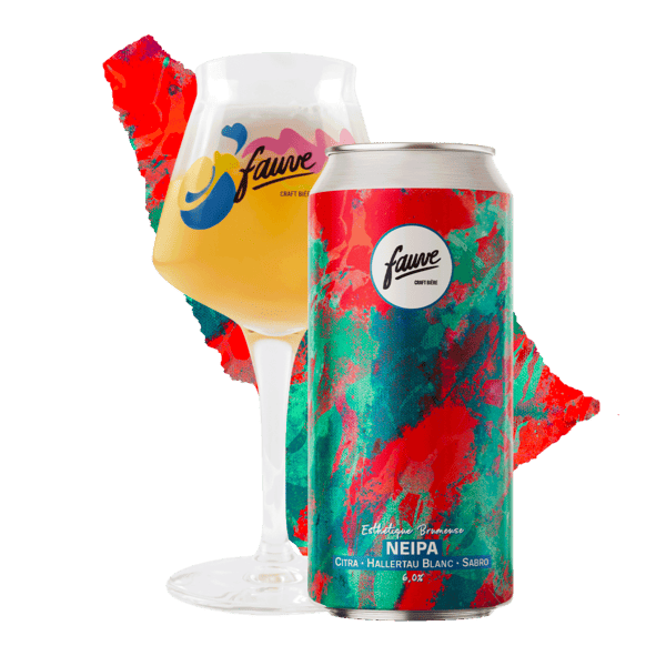 Fauve Esthétique Brumeuse NEIPA boks 44 cl sitrus
