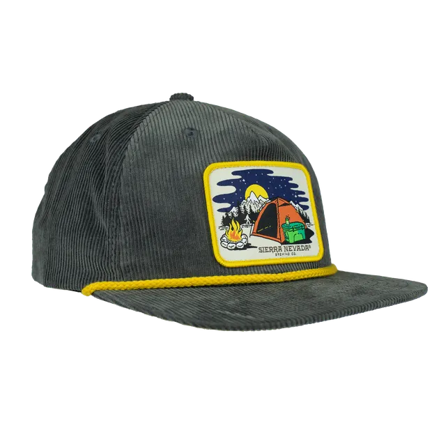 Sierra Nevada Camp Life corduroy caps brun