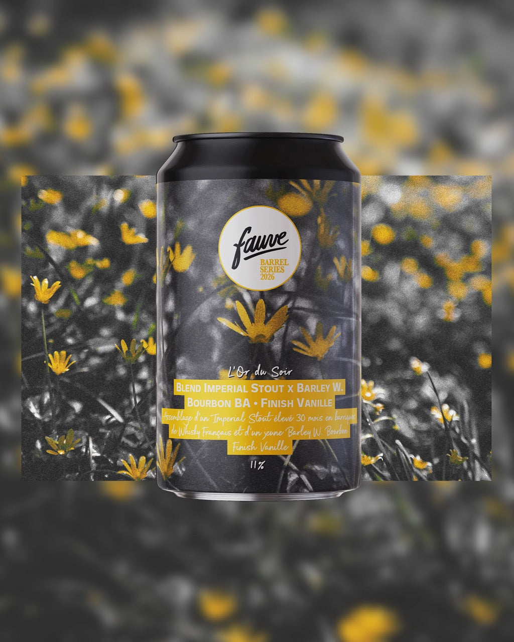 Fauve L'Or du Soir blend øl 33 cl bourbon vanilje