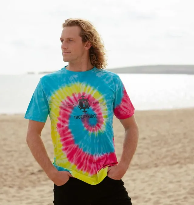 Thornbridge Tie Die For 2 t-skjorte Tie Dye økologisk bomull