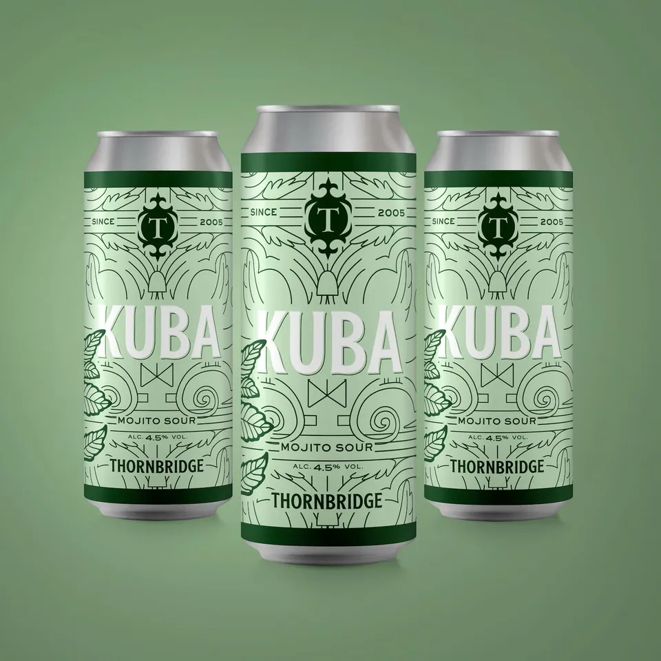Thornbridge Kuba Mojito Sour surøl 12x440ml lime mynte
