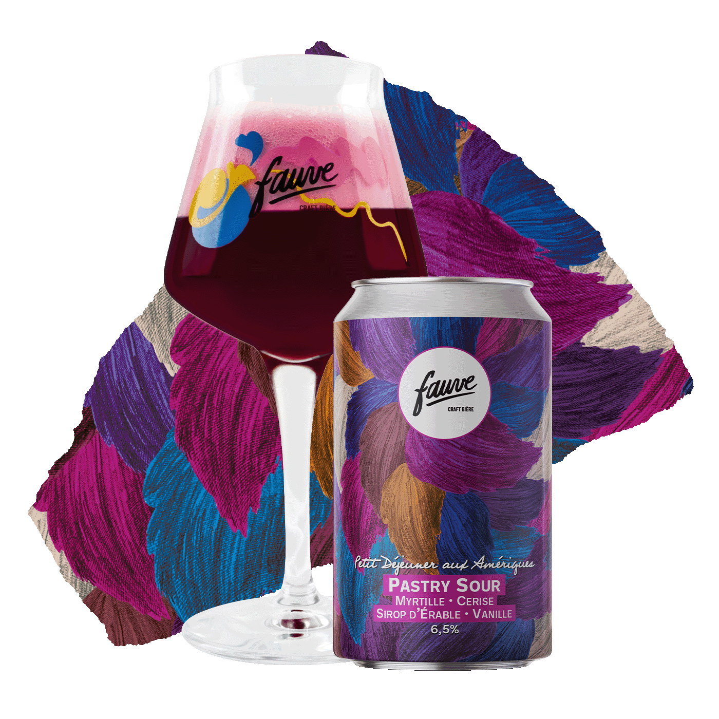 Fauve Petit Déjeuner Pastry Sour øl boks 33 cl