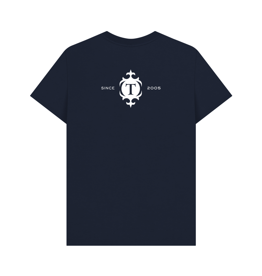 Thornbridge Jaipur T Logo t-skjorte herre svart bomull