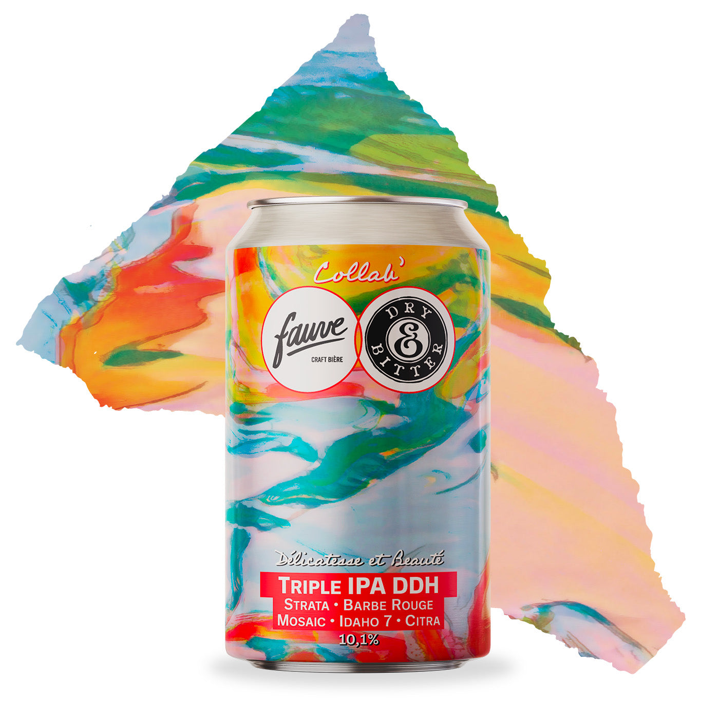 Fauve Délicatesse Beauté trippel IPA boks 33 cl 10,1 %