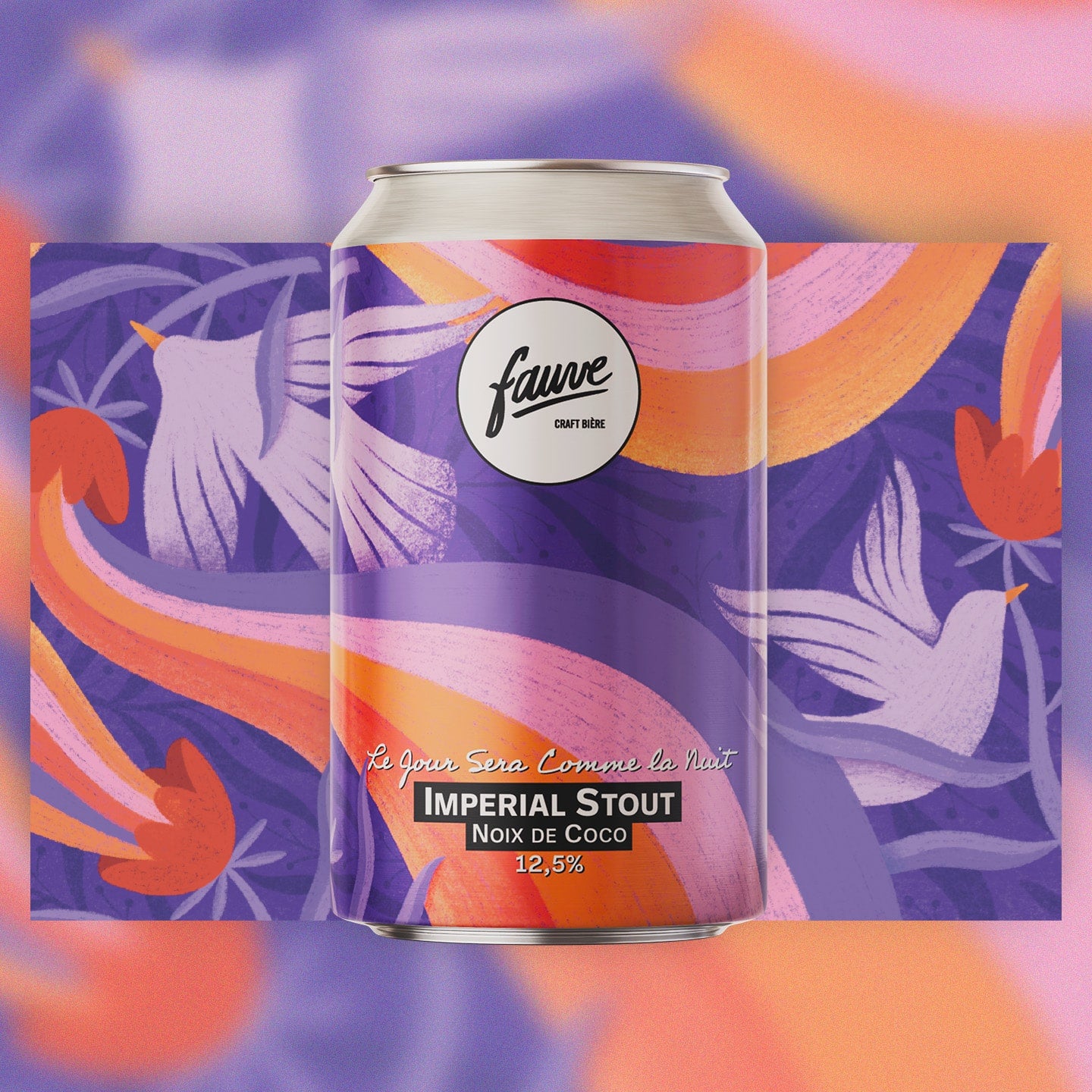 Fauve Le Jour Sera Comme la Nuit stout øl 33cl kokos