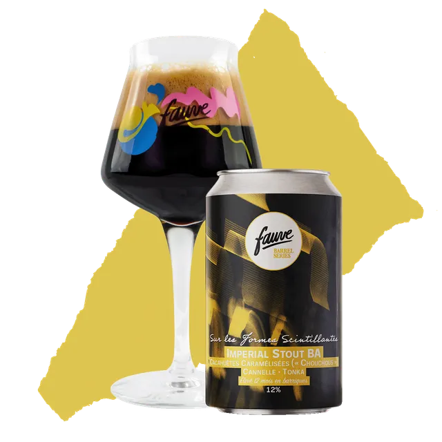 Fauve Sur les Formes Scintillantes imperial stout boks 33 cl fatpreget