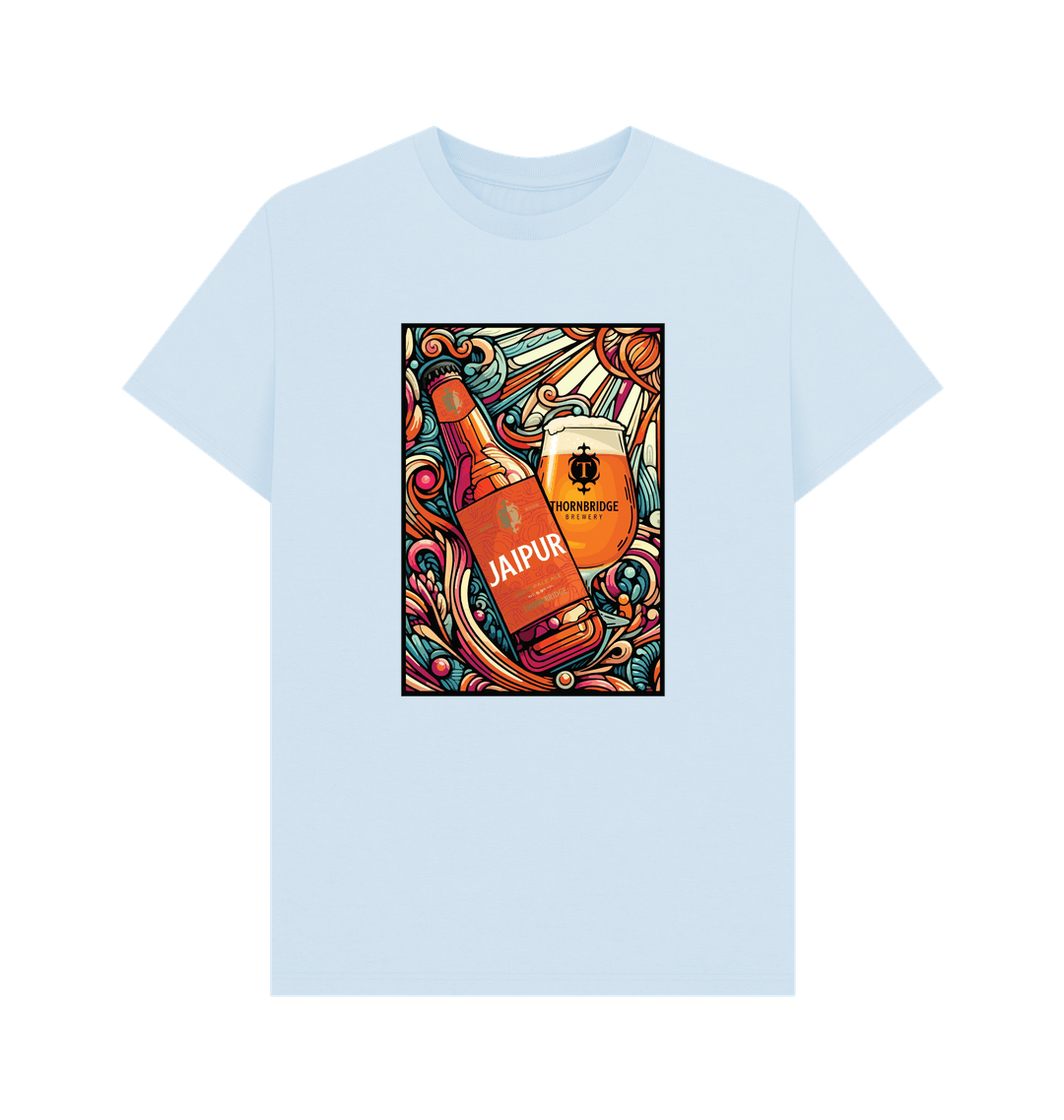 Thornbridge Jaipur Illustrated Bottle t-skjorte økologisk