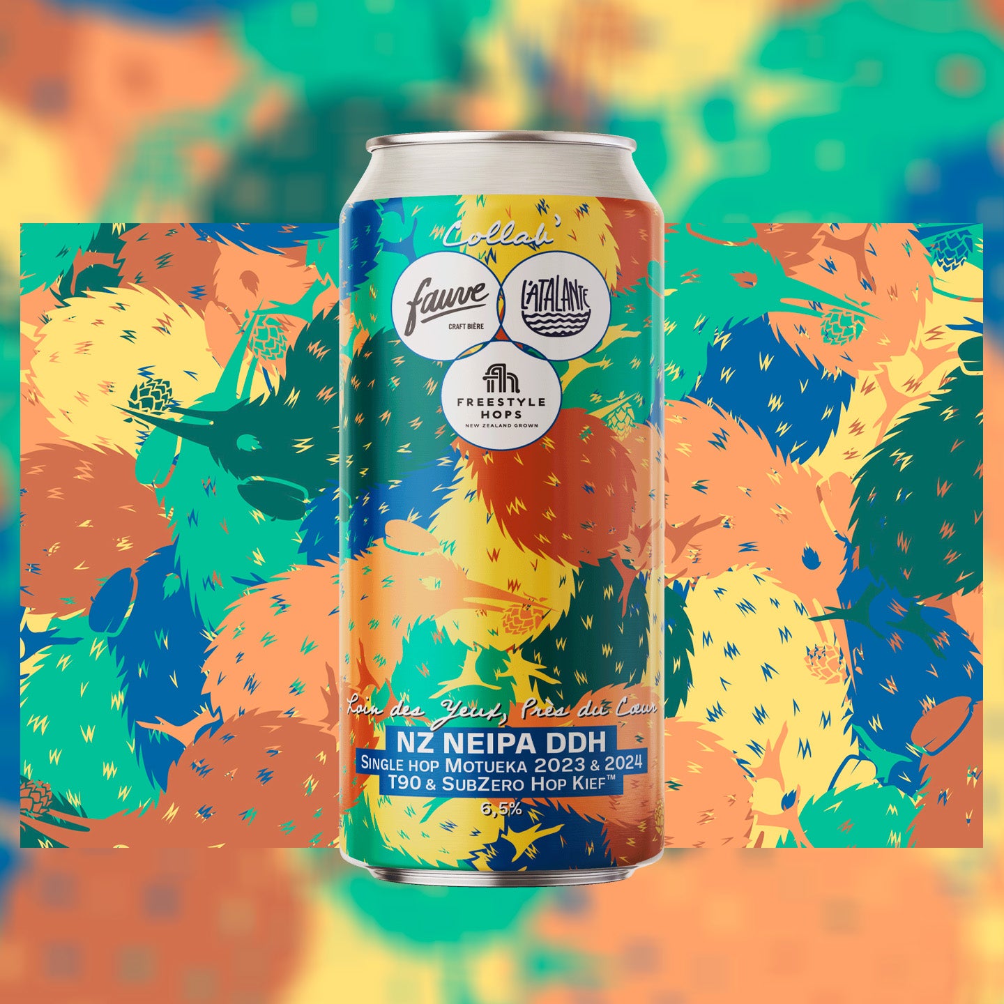 Fauve Loin des Yeux NZ NEIPA øl 44 cl boks motueka