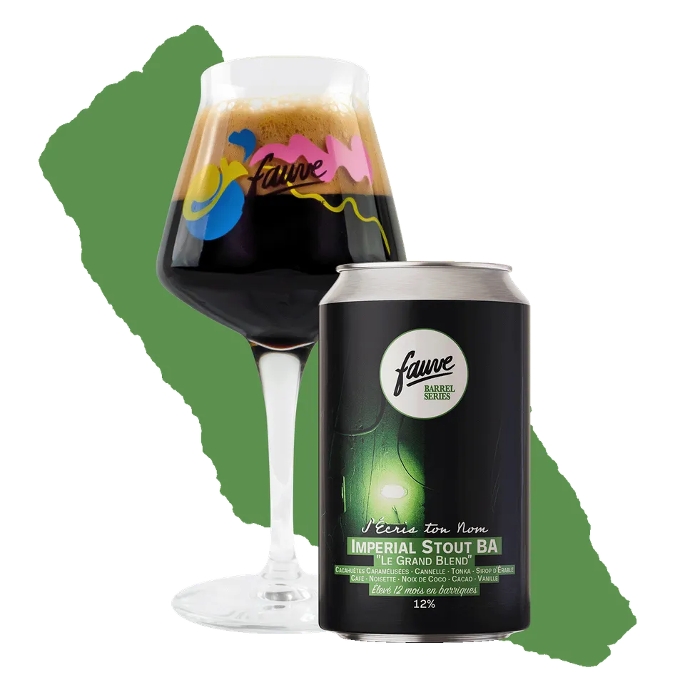 Fauve Jécris ton Nom Imperial Stout øl 33 cL 12 prosent