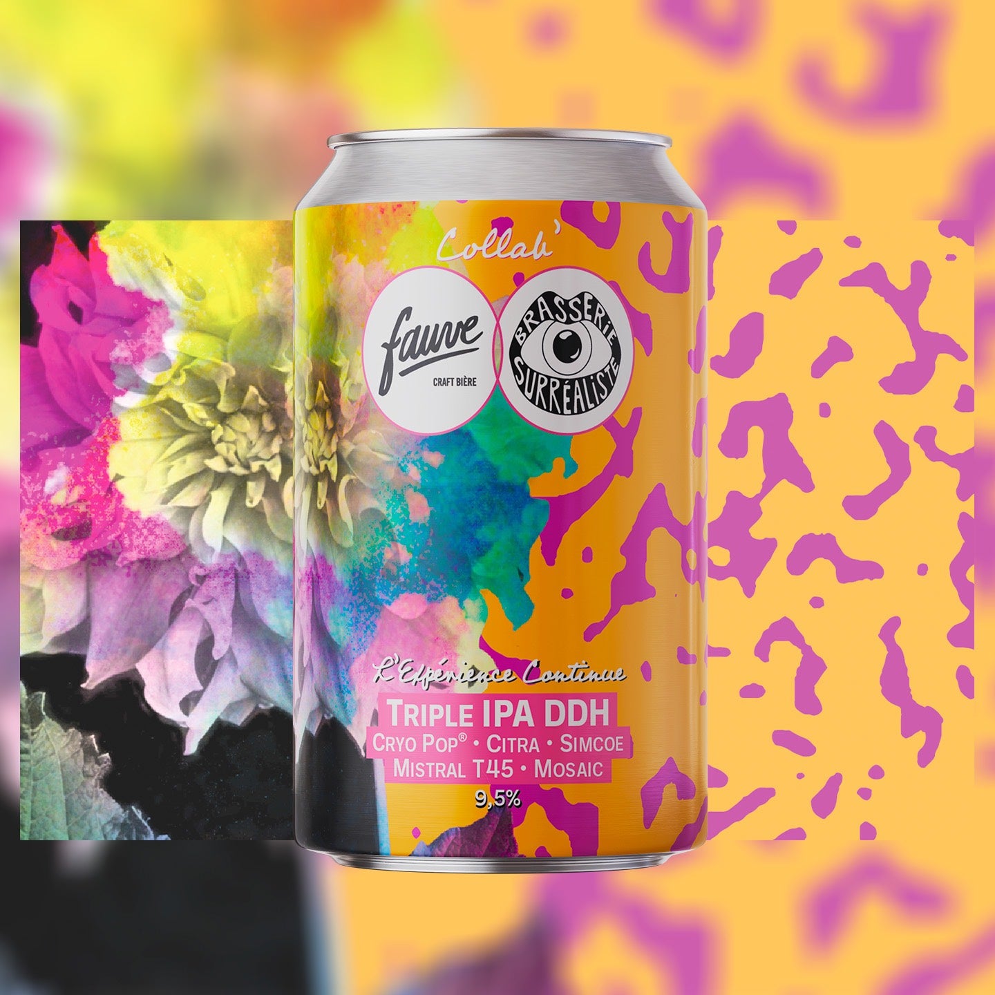 Fauve L'Expérience Continue Triple IPA øl 33cL DDH