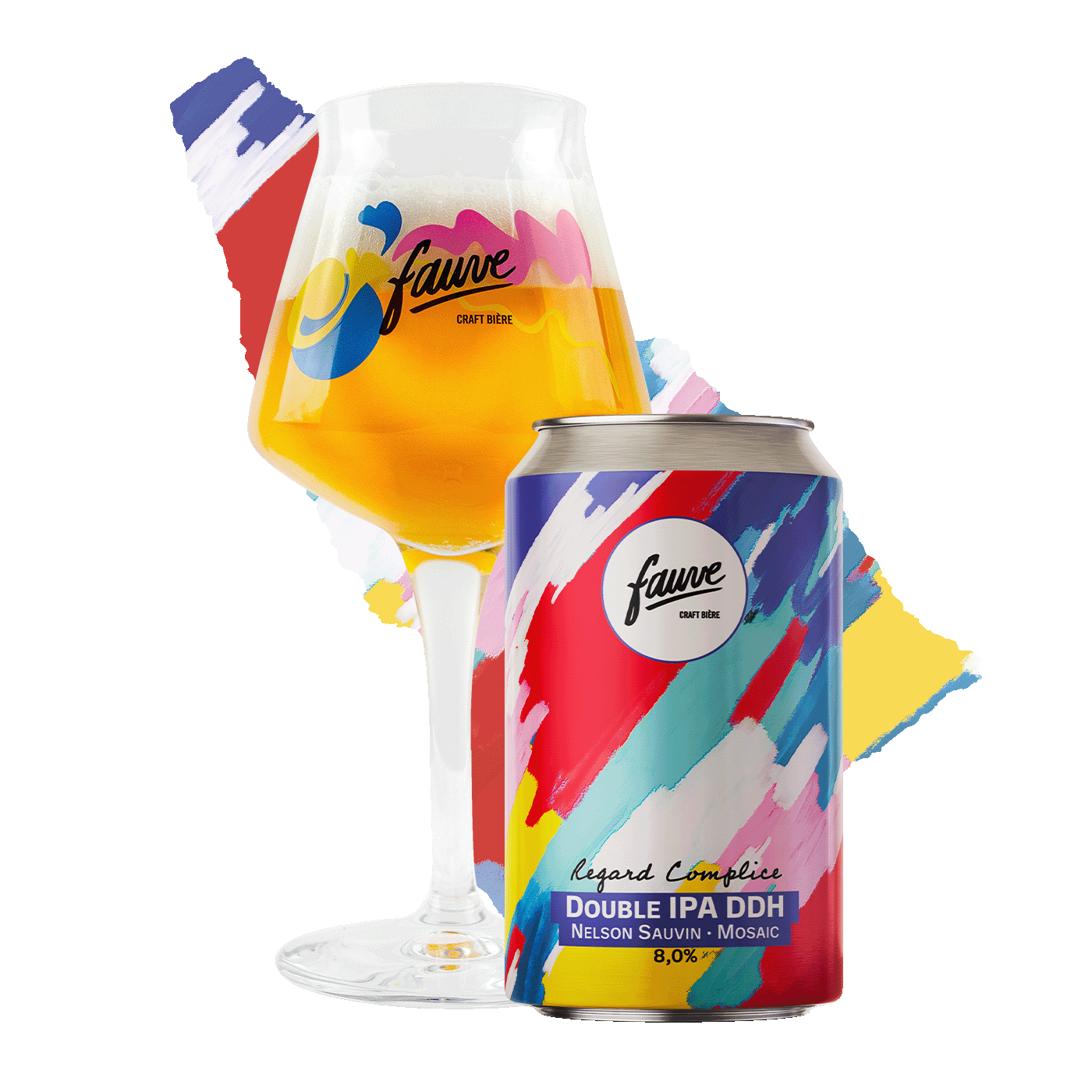 Fauve Regard Complice DIPA boks 33cl 8,0% hvitvin