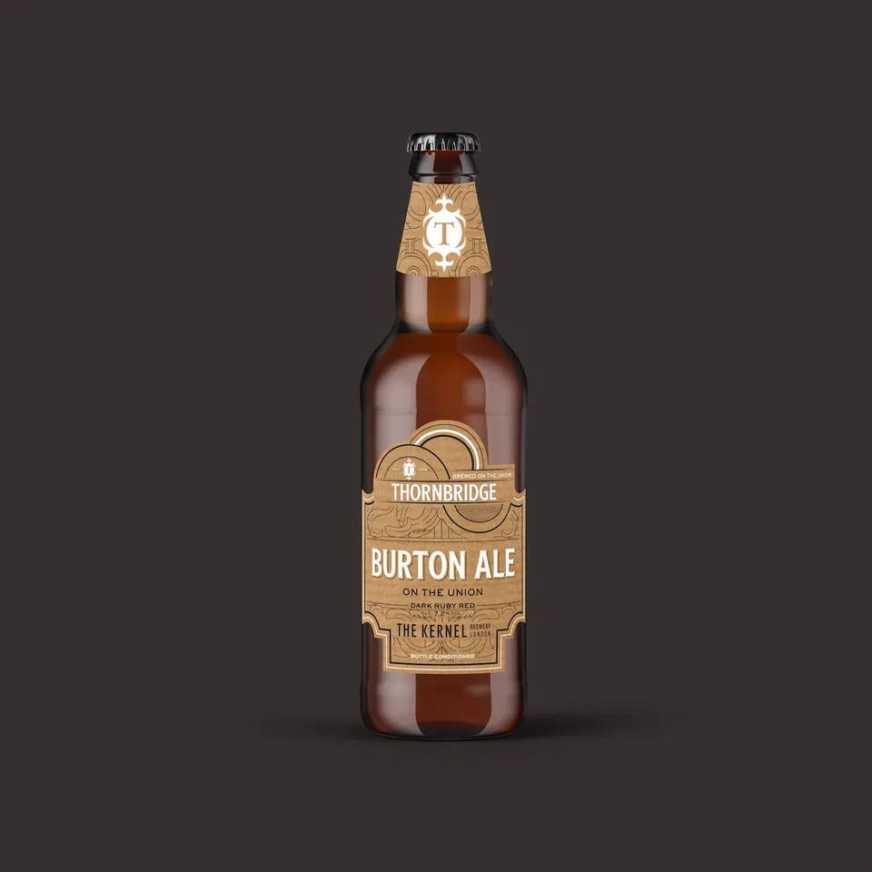 Thornbridge Burton Ale Union øl flaske 500ml 7,2% mørk