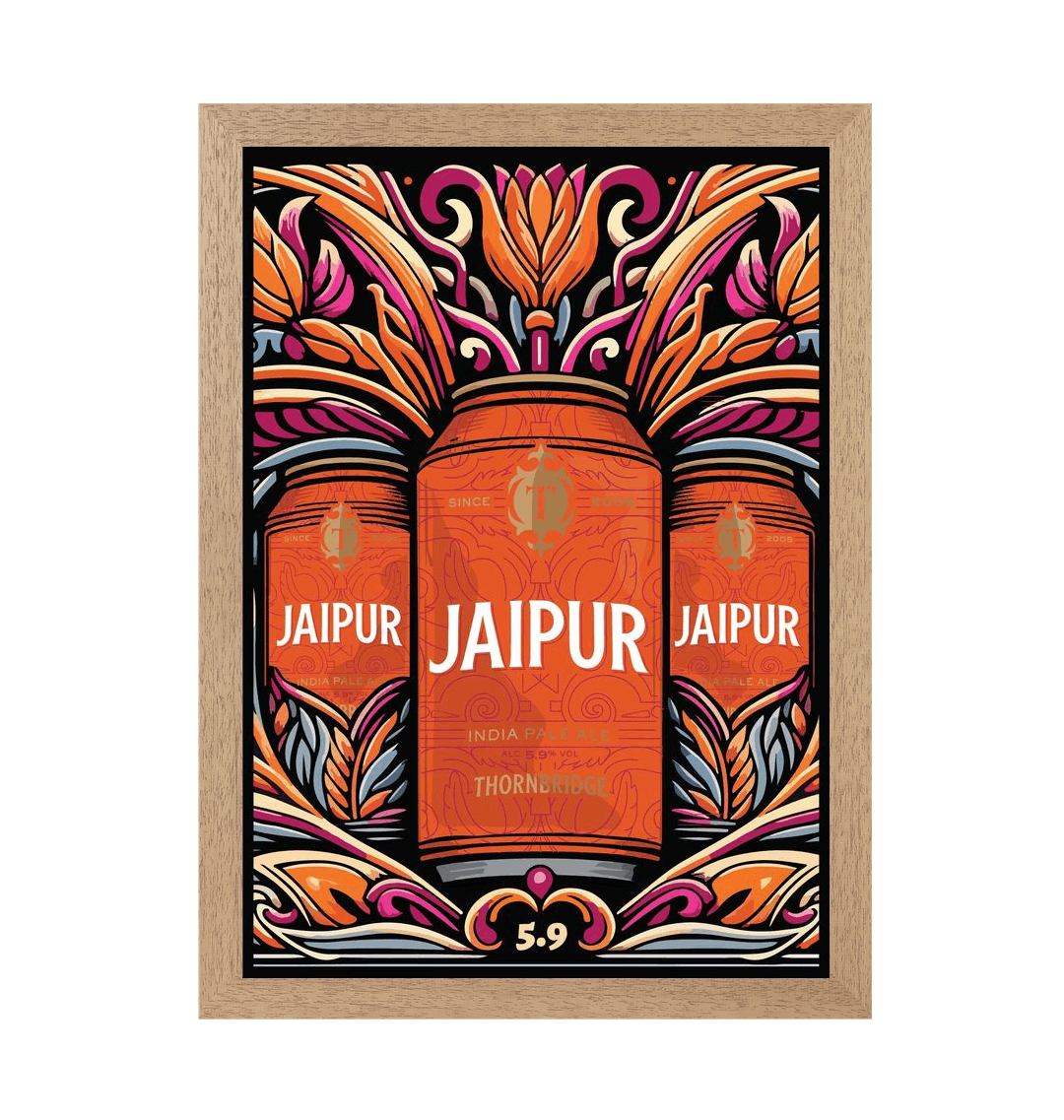 Thornbridge Jaipur poster A3 uten ramme