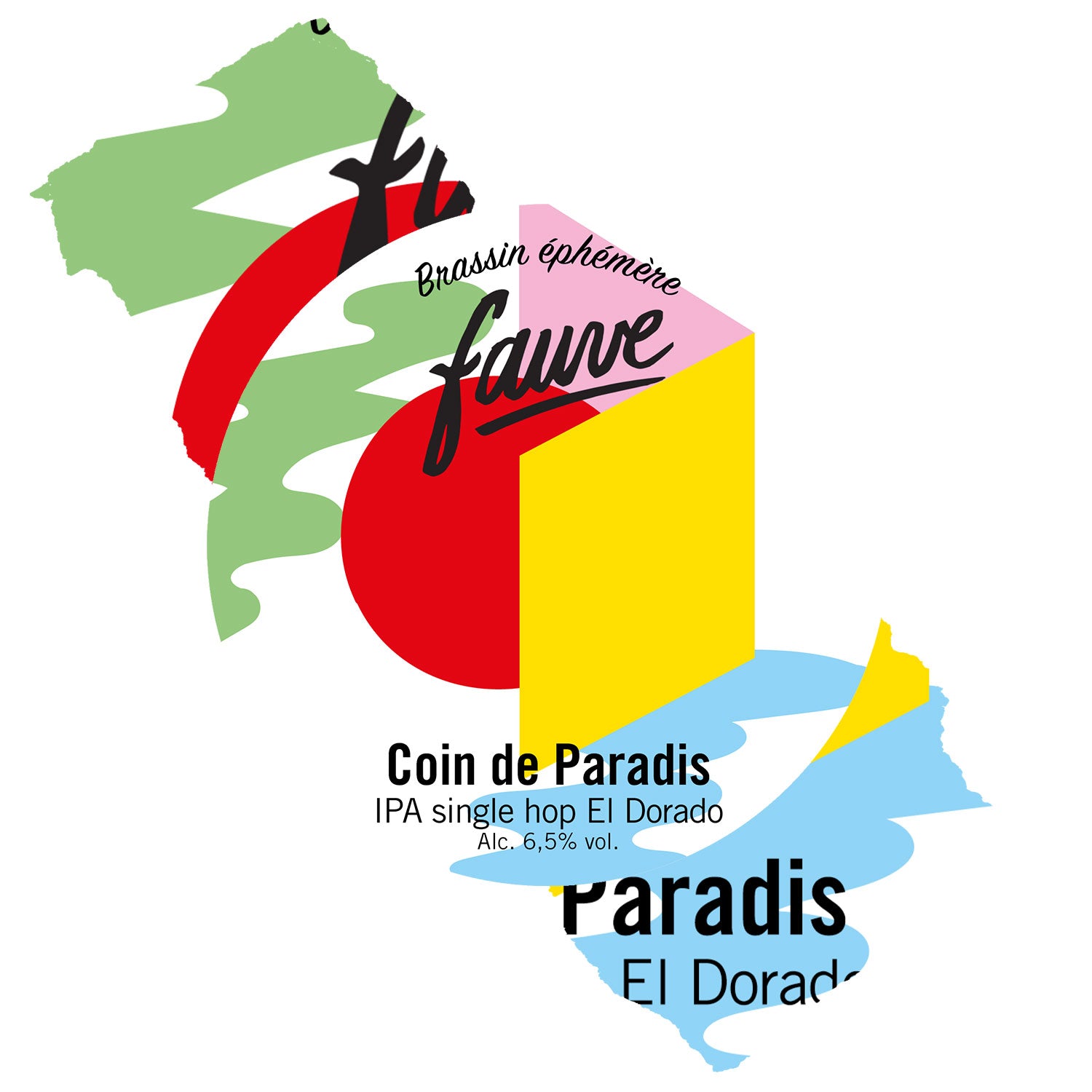 Fauve Coin de Paradis IPA øl El Dorado 6,5%
