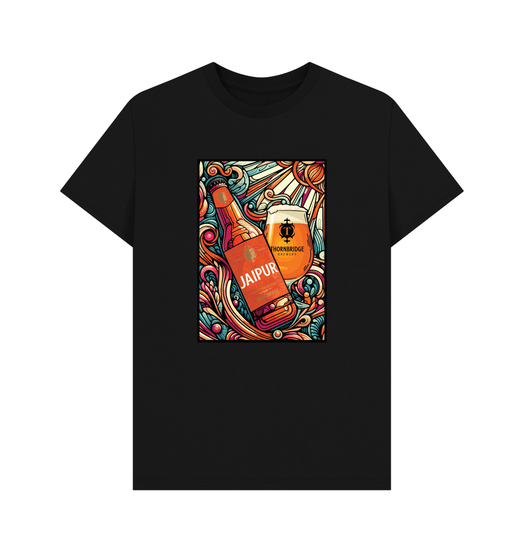 Thornbridge Jaipur Illustrated Bottle t-skjorte økologisk