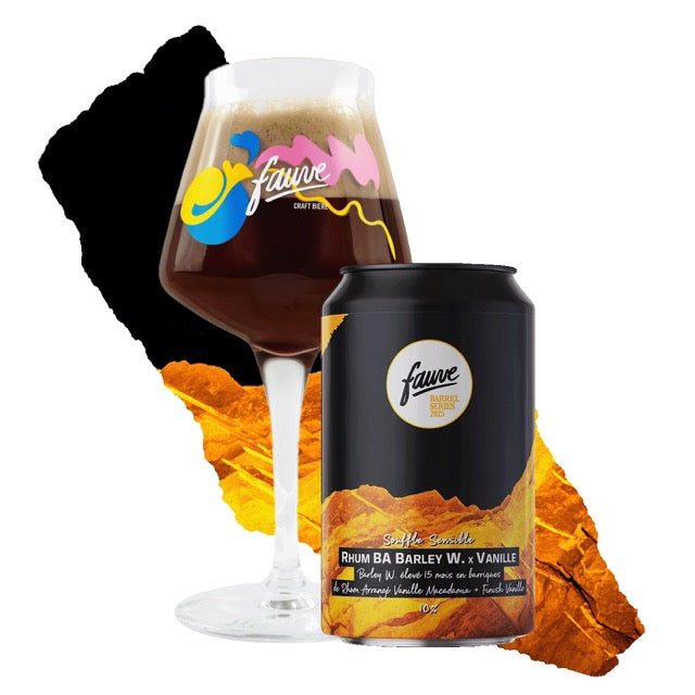 Fauve Souffle Sensible barleywine boks 33cl vanilje 10%