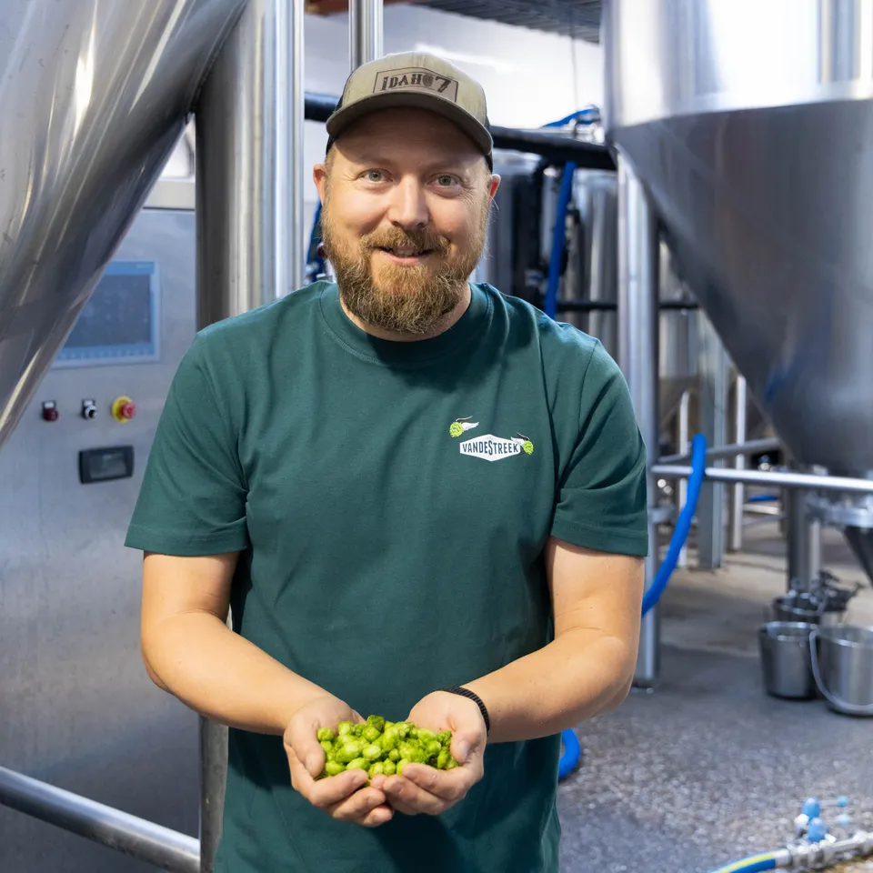 Vanderstreek Fresh Hop 2026 t-skjorte bomull grønn