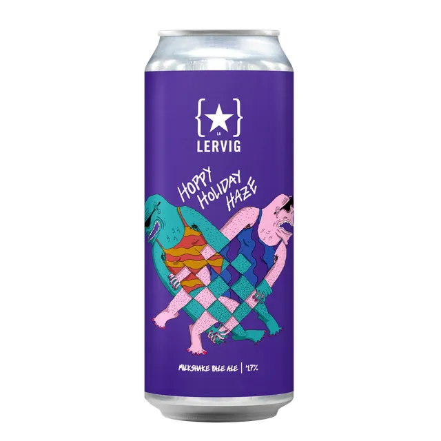 Lervig Hoppy Holiday Haze øl 330 ml hazy