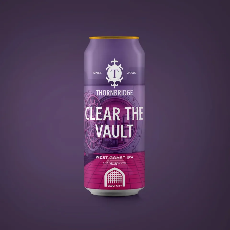Thornbridge Clear the Vault west coast IPA boks 6,8 %