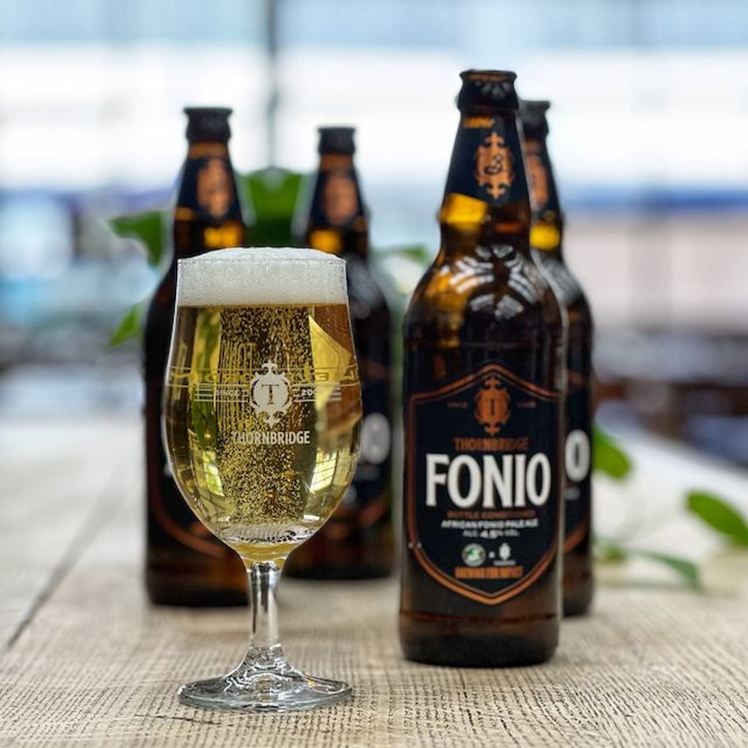 Thornbridge Fonio Pale Ale øl 500 ml flaske 4,5 %