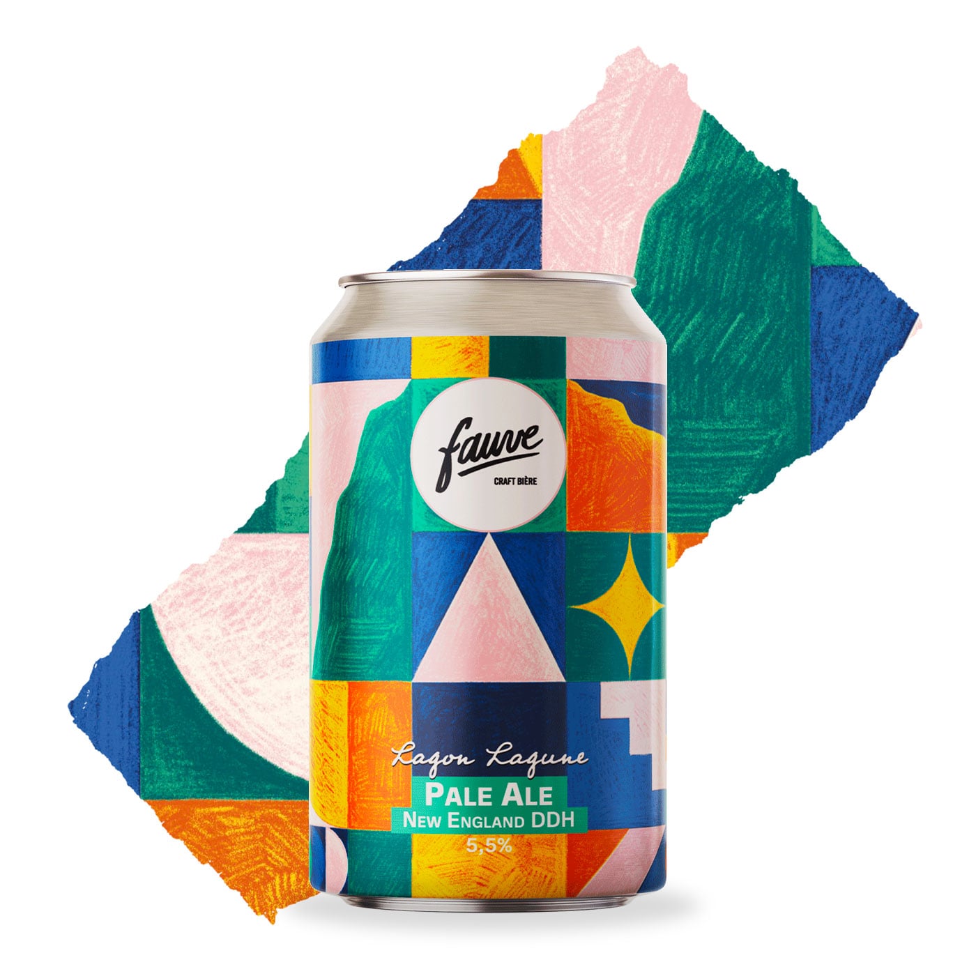 Fauve Lagon Lagune pale ale boks 33cL fruktig