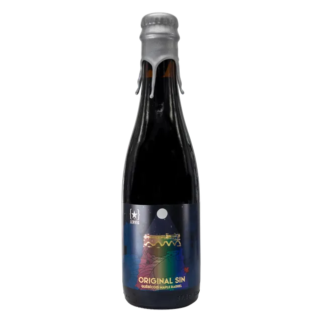 Lervig Original Sin Québécois Maple Barrel øl 33 cl boks fatpreget