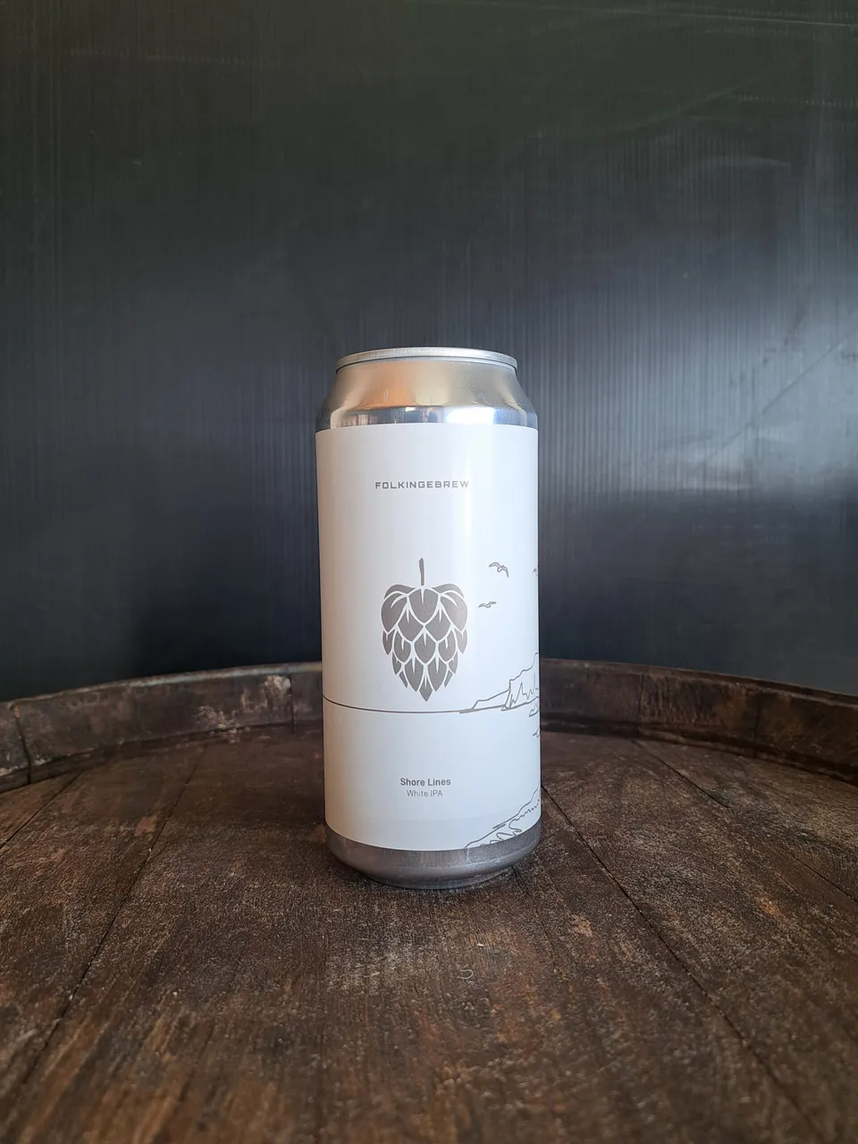 Folkingebrew Shore Lines white IPA øl 7 %