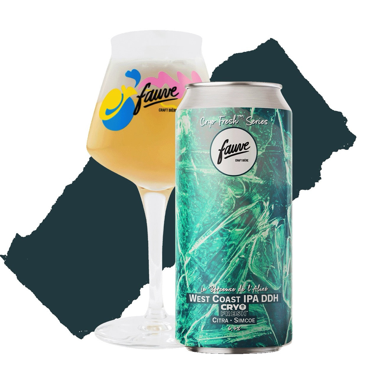 Fauve Berceuse Alizee West Coast IPA øl 44cl 6,4%