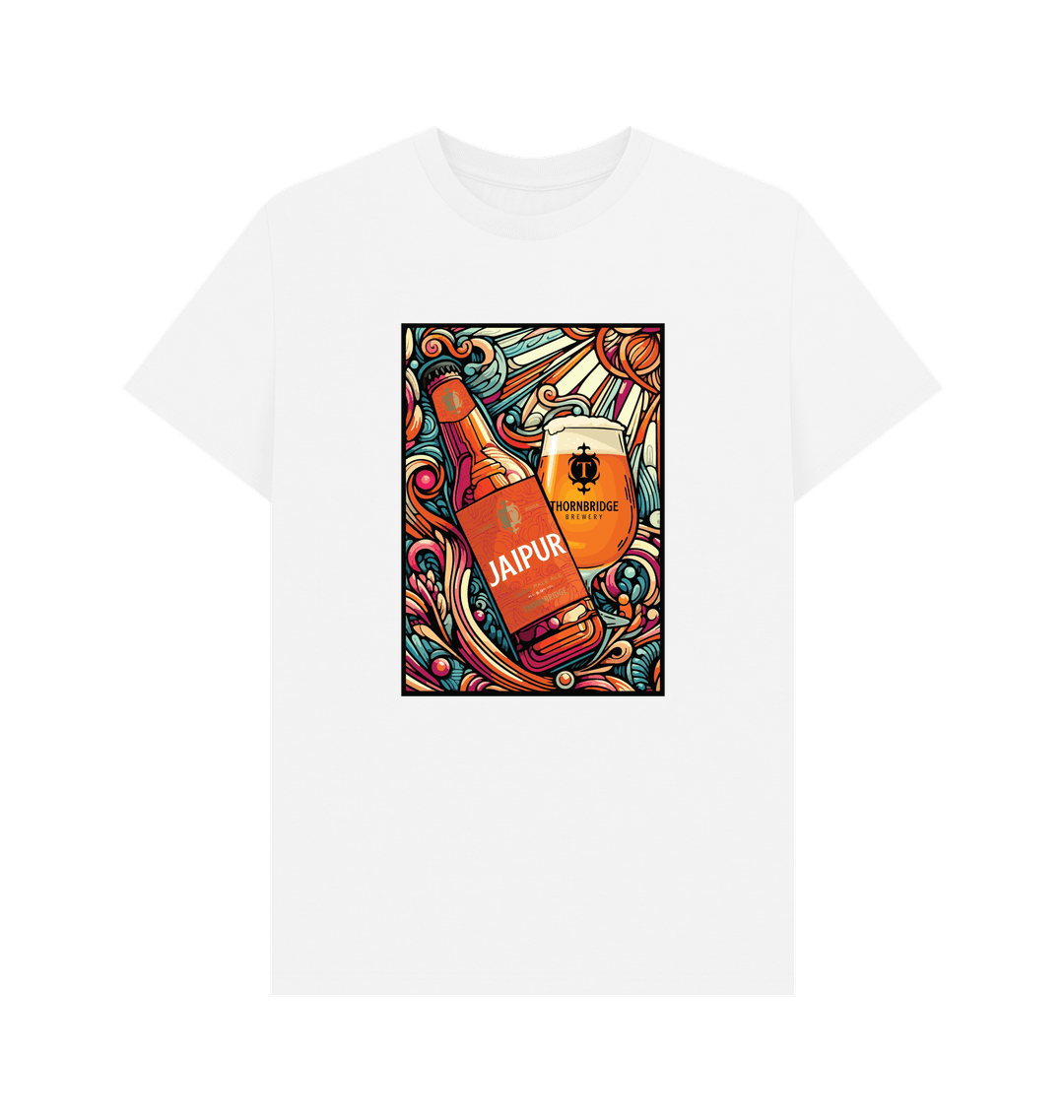Thornbridge Jaipur Illustrated Bottle t-skjorte økologisk