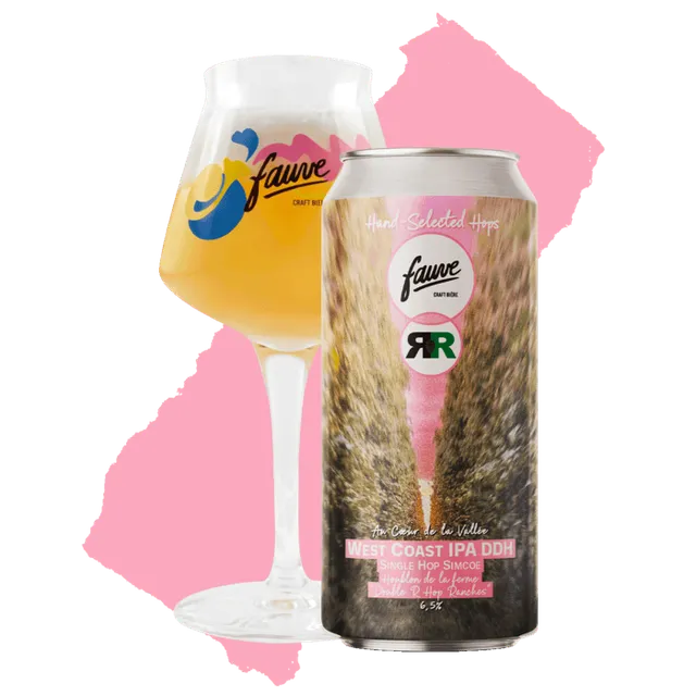 Fauve Au Cœur de la Vallée West Coast IPA boks 44 cl